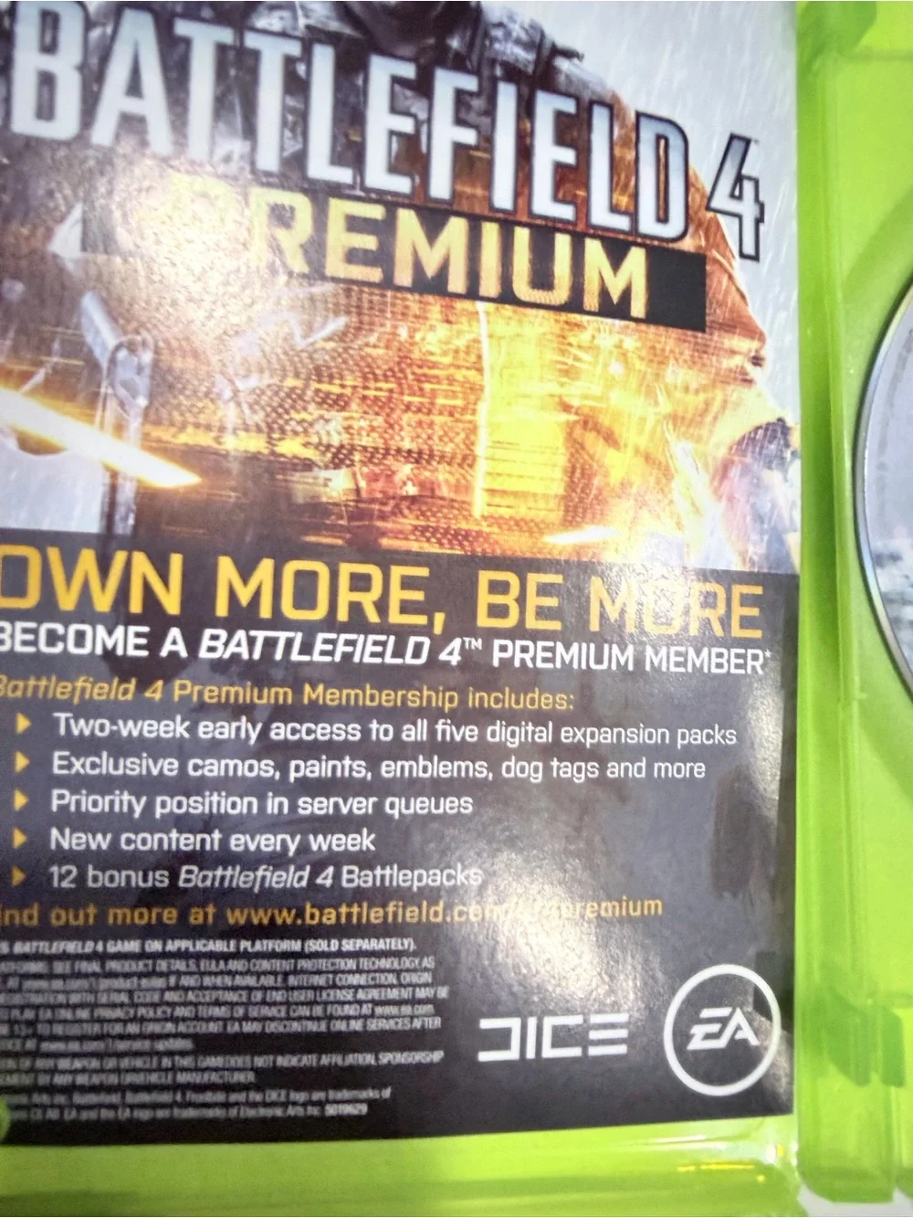 XBOX 360 experience intense